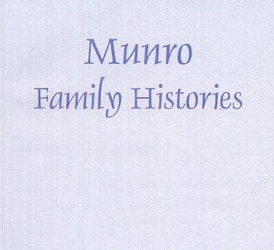 Munro Family Histories - EBOOK