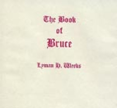 The Book of Bruce - EBOOK