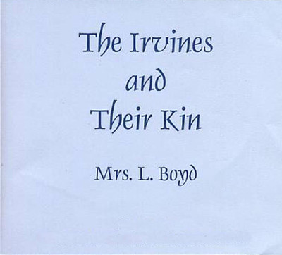 The Irvines and Their Kin - EBOOK