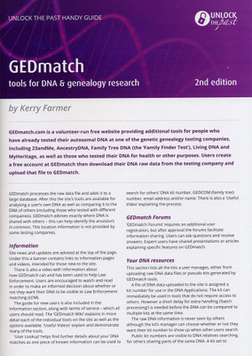 Handy Guide: GEDmatch, Tools for DNA and Genealogy Research