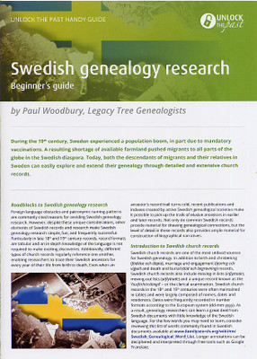 Handy Guide: Swedish Genealogy Research Beginner's Guide