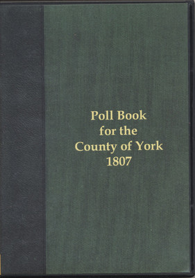 Yorkshire Poll Book 1807