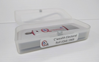 Queensland Commonwealth Electoral Roll 1969 (USB)