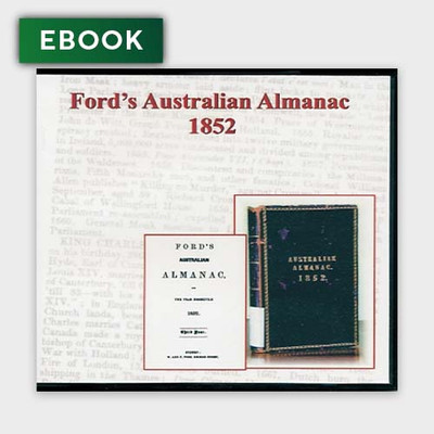 Australian Almanac 1852 (Ford) - EBOOK