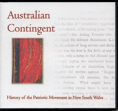 Australian Contingent: History of Patriotic Movement in New South Wales - EBOOK