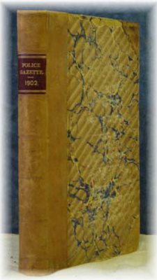 New South Wales Police Gazette 1902 - original bound volume