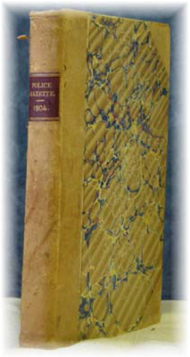 New South Wales Police Gazette 1904 - original bound volume