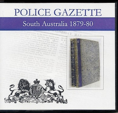 South Australian Police Gazette 1880 - EBOOK