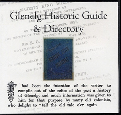 Glenelg Historic Guide and Directory 1883 - CD second - SOLD OUT