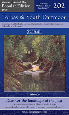 Torbay and South Dartmoor 1919 (Popular Edition 202)