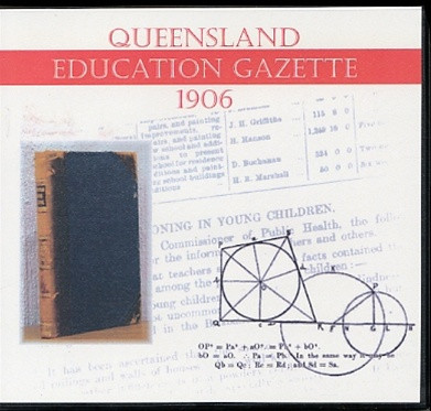 Queensland Education Gazette 1906-CD second