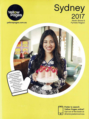 New South Wales Yellow Pages Telephone Directory 2017: North Shore, Pymble
