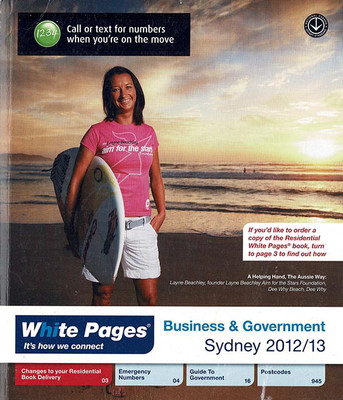 New South Wales White Pages Telephone Directory 2012/13: Sydney (Business & Government)