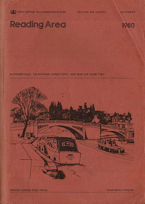 Berkshire Telephone Directory 1980: Reading Area