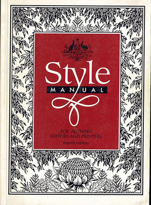 Style Manual - 4th edition