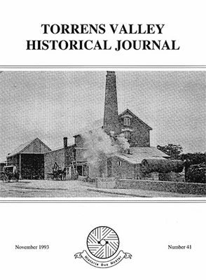 Torrens Valley Historical Journal No. 41 - EBOOK