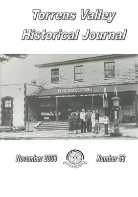 Torrens Valley Historical Journal No. 53 - EBOOK