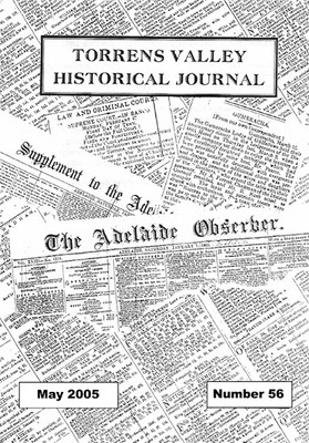 Torrens Valley Historical Journal No. 56 - EBOOK