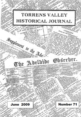 Torrens Valley Historical Journal No. 71 - EBOOK