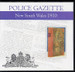 New South Wales Police Gazette 1910 - EBOOK