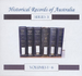 Historical Records of Australia Series 3 Volumes 1-6 Set - USB