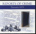 Tasmania Reports of Crime 1870 - EBOOK