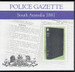 South Australian Police Gazette 1881 - EBOOK