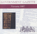 Victorian Government Gazette 1887 - EBOOK