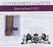 Queensland Government Gazette 1911 - EBOOK
