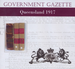 Queensland Government Gazette 1917 - EBOOK
