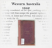 Western Australia 1842 - EBOOK