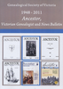 Genealogical Society of Victoria 1948-2011: Ancestor, Victorian Genealogist and News Bulletin - USB