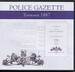 Tasmania Police Gazette 1887 - EBOOK