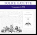 Tasmania Police Gazette 1892 - EBOOK