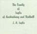 The Family of Inglis of Auchindinny and Redhall - EBOOK
