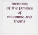 Memoirs of the Families of M'Combie and Thoms - EBOOK
