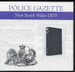 New South Wales Police Gazette 1870 - EBOOK
