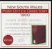 New South Wales Post Office Directory 1900 (Wise) - CD second - SOLD OUT