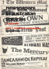 Newspapers in Australian libraries : a union list Part 2 Australian newspapers