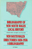 Bibliography of New South Wales Local History: New South Wales Directories, 1828-1950: a Bibliography - SOLD OUT