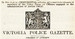 Victoria Police Gazette 1937 - USB