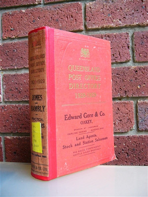 Queensland Post Office Directory 1928 (Wise)