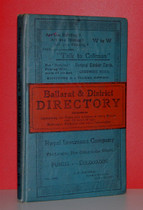 Ballarat and District Directory 1904 (Tulloch) - CD second