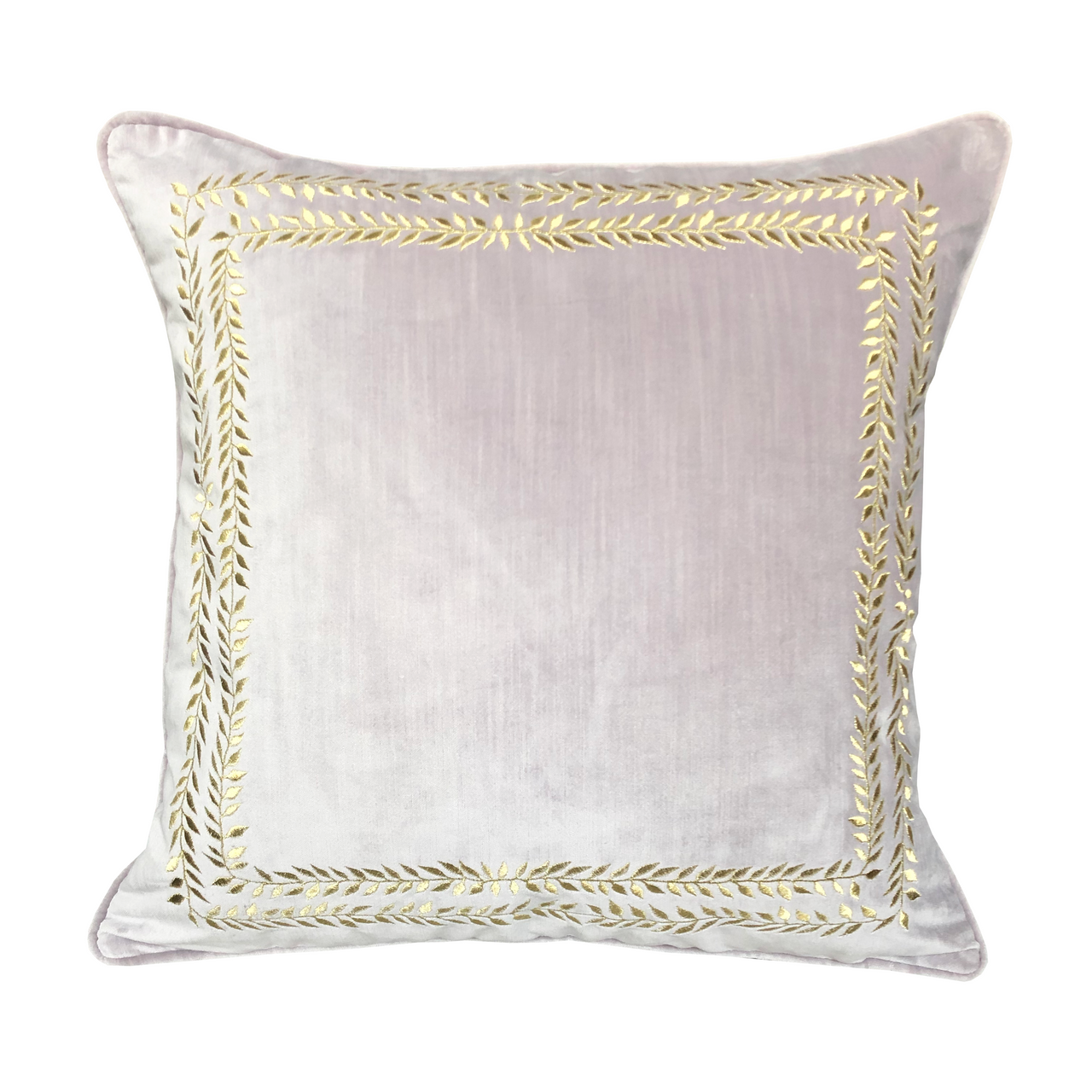 Elegant White Velvet Gold Trim Metallic Dupioni Double Fused Gold