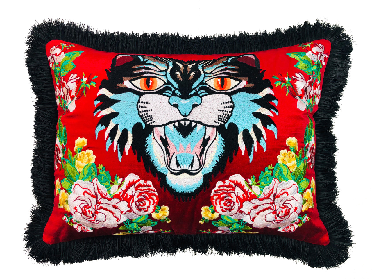 tiger lumbar pillow