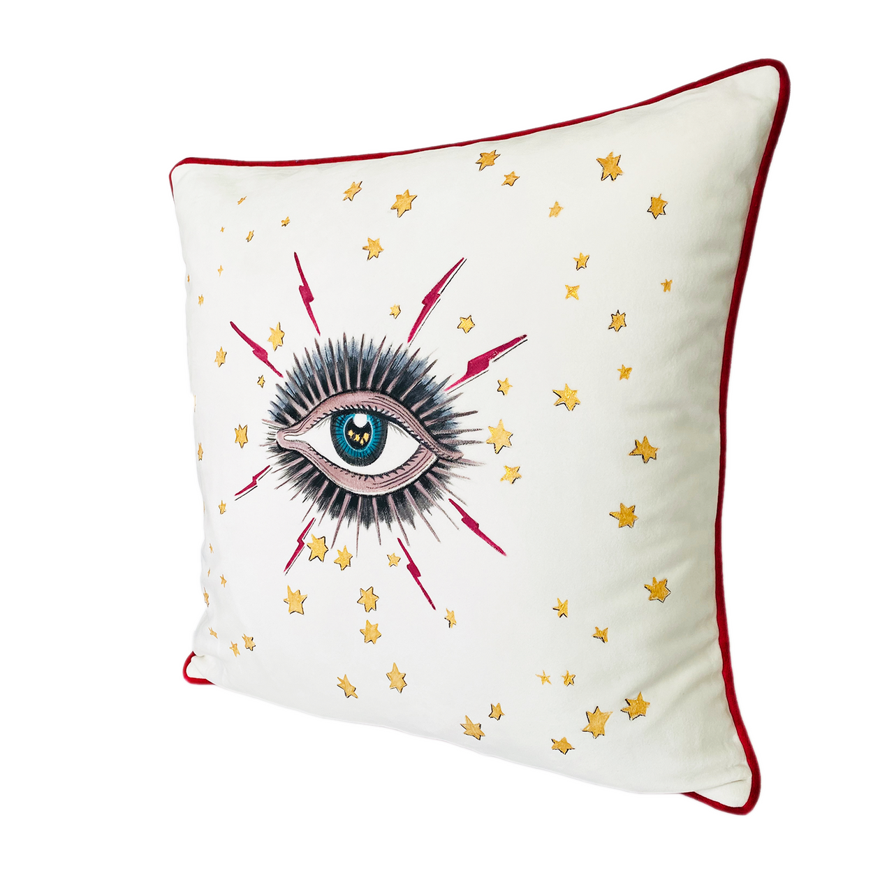 eye throw pillow