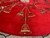 Christmas Decor Handmade in New York, Jingle Bells Tree Skirt