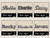 Custom canvas apron size guide showing handmade apron measurements and strap details