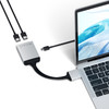 Satechi Dual USB-C zu Dual HDMI Adapter