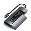Satechi USB-C Slim Alu Multiport Hub mit SSD Fach